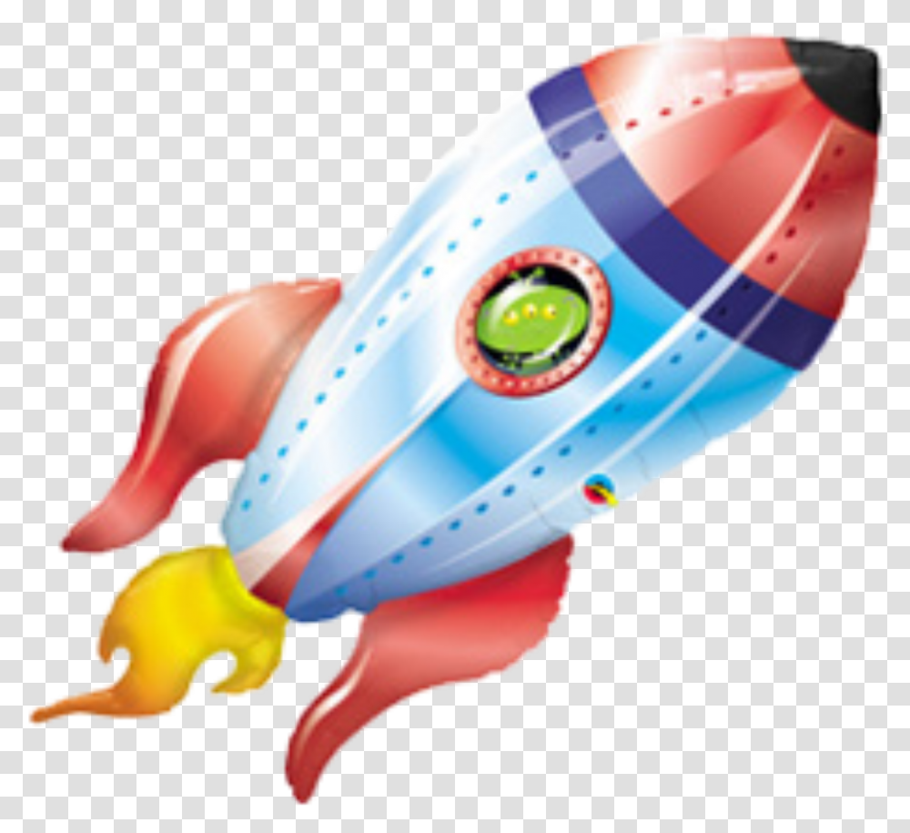 Balloon Spacecraft Outer Space Rocket Alien, Helmet, Apparel, Toy Transparent Png