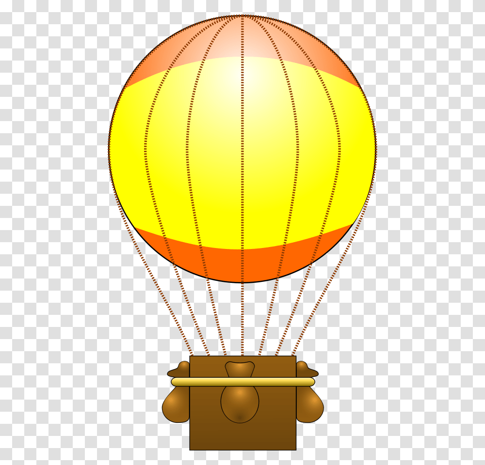 Balloon Svg Clip Arts Clip Art Hot Air Balloon Basket, Aircraft, Vehicle, Transportation, Adventure Transparent Png