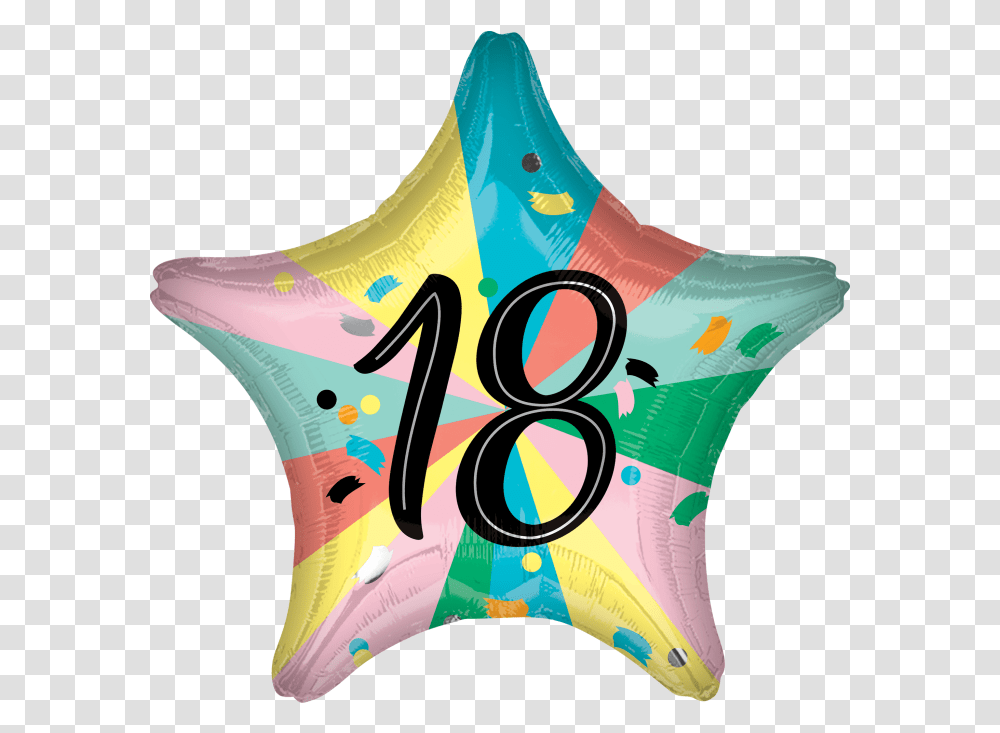 Balloon, Number, Star Symbol Transparent Png