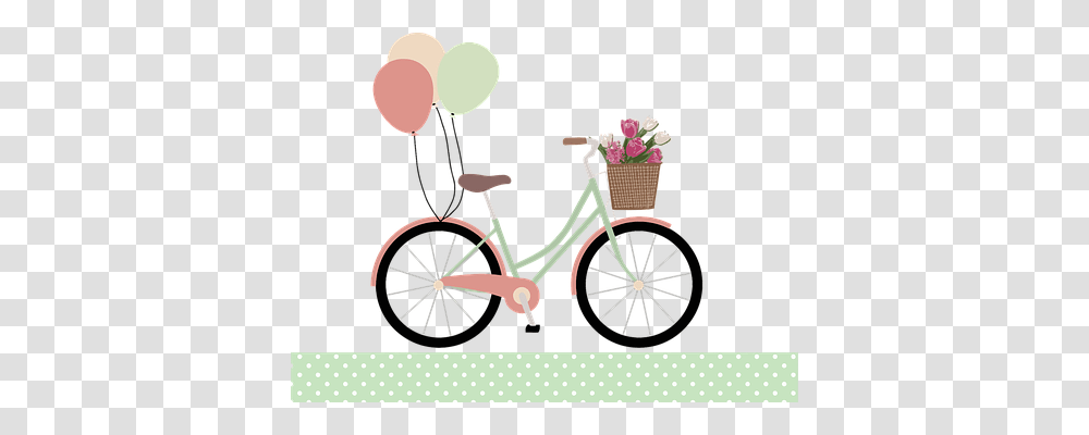Balloons Transport, Transportation, Vehicle, Bicycle Transparent Png