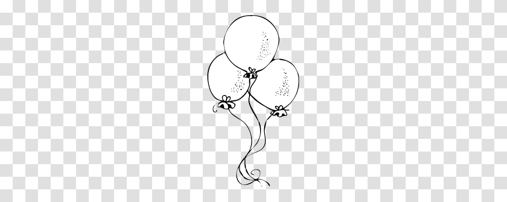 Balloons Person, Stencil, Plant Transparent Png