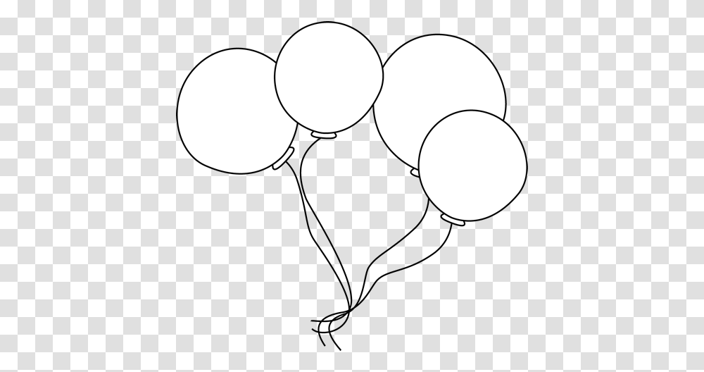Balloons And Vectors For Free Baloons Black And White Transparent Png