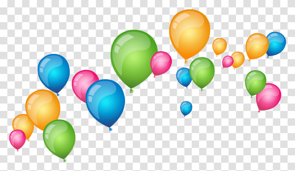Balloons Background Image Free Birthday Design Transparent Png