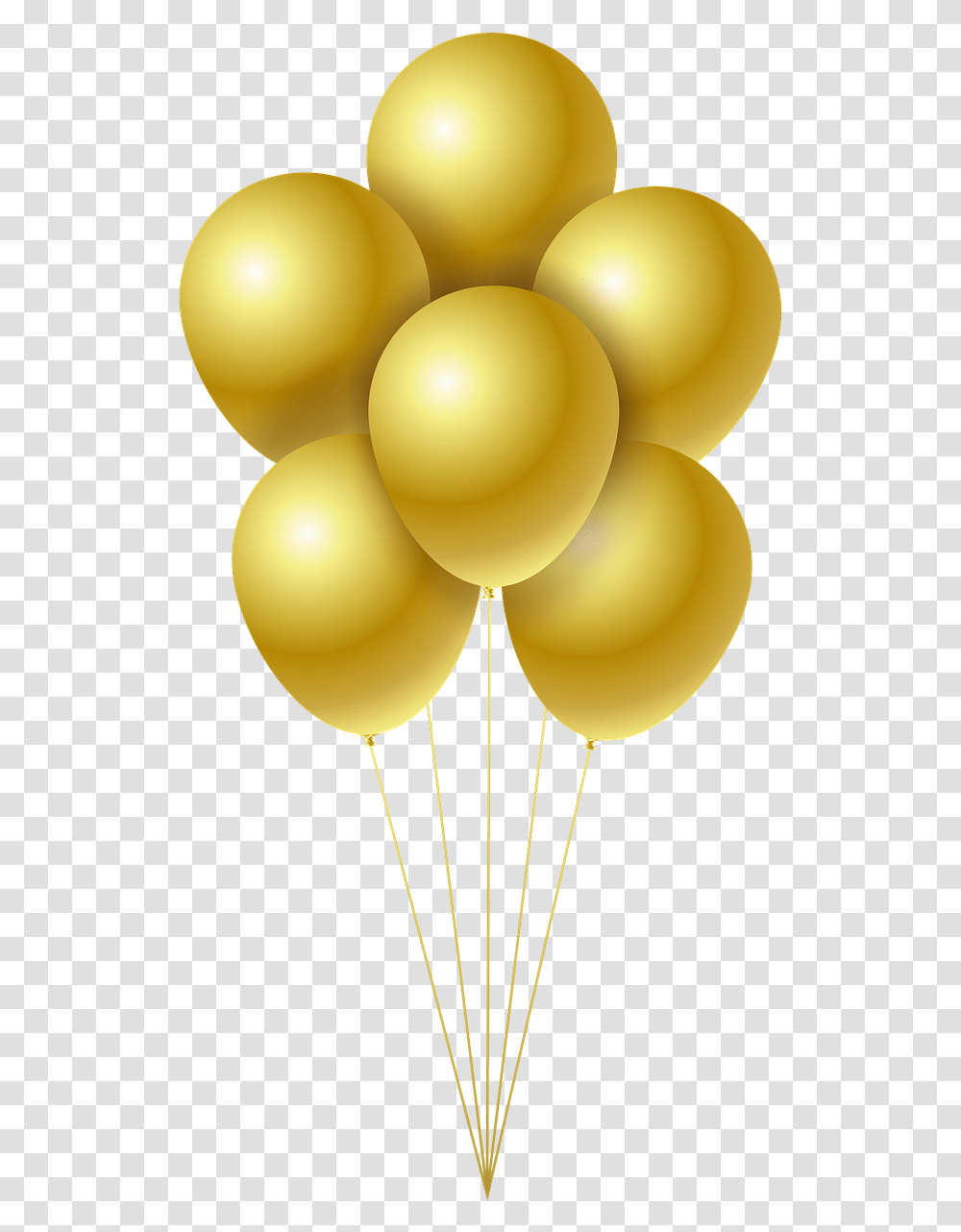 Balloons Carnival Event Gold Balloons, Lamp Transparent Png