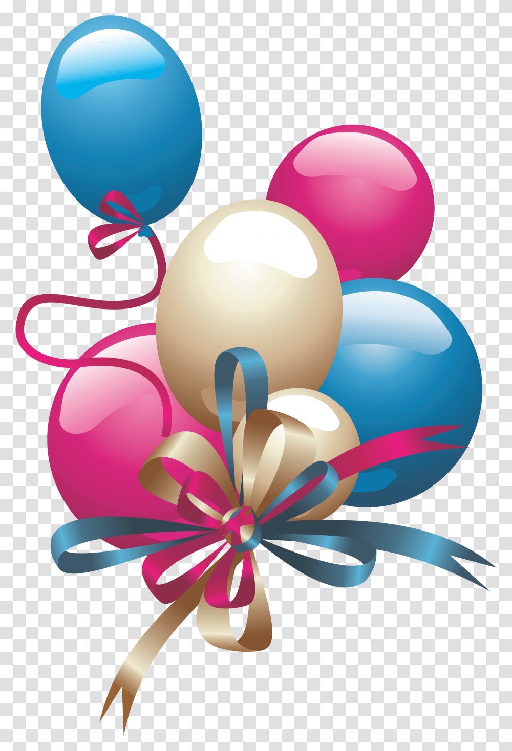 Balloons Clipart Gubara, Gift Transparent Png