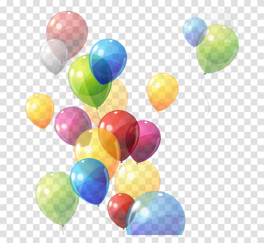 Balloons Colorful Birthday Celebration Birthday Ballons Cartoon Transparent Png