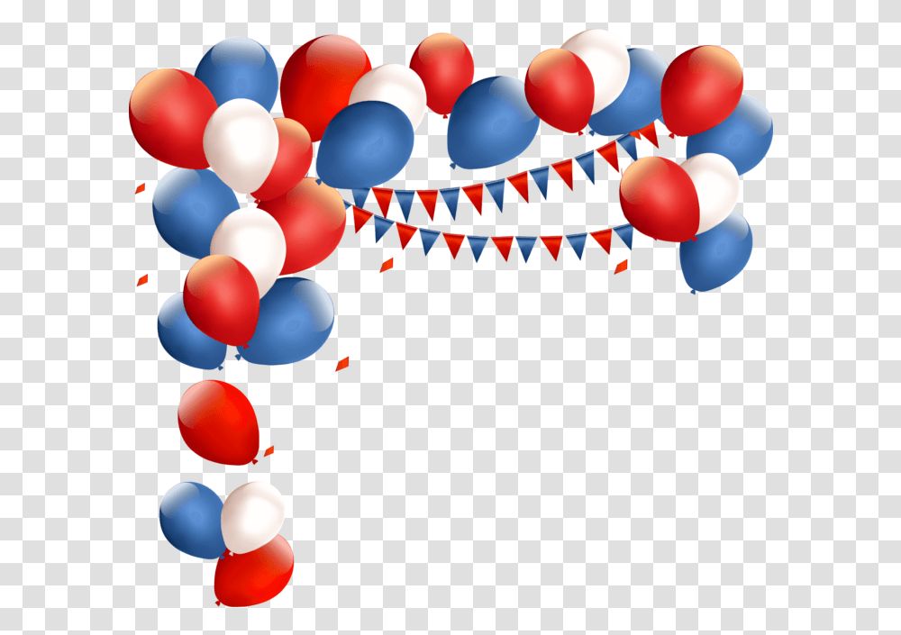 Balloons Frame Image Free Download Searchpng Red And Blue Balloons Transparent Png