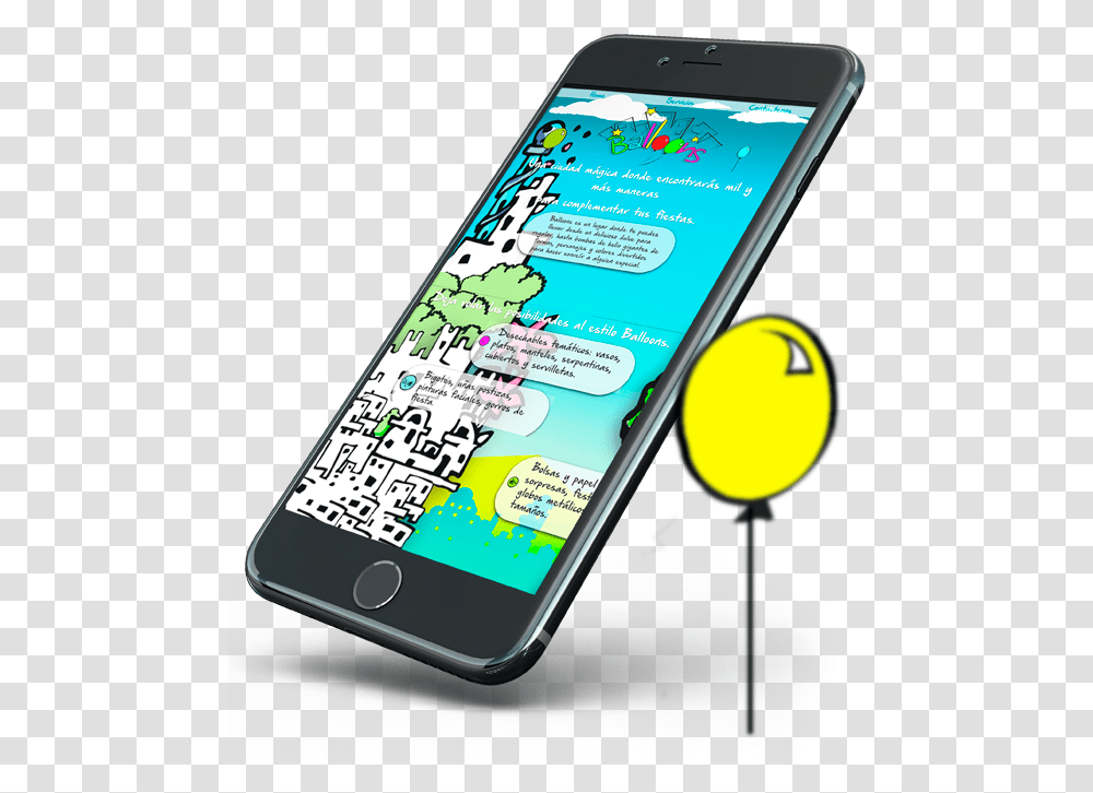 Balloons Iphone Iphone, Mobile Phone, Electronics, Cell Phone Transparent Png