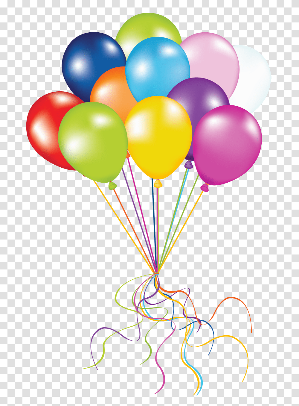 Balloons, Maraca, Musical Instrument Transparent Png