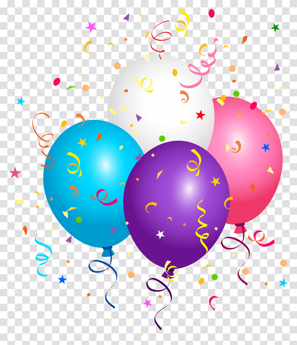 Balloons No Background Free Download, Confetti, Paper Transparent Png