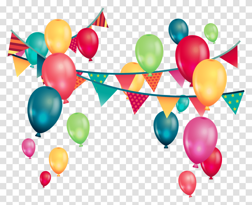 Balloons Party Background Birthday Balloons Transparent Png