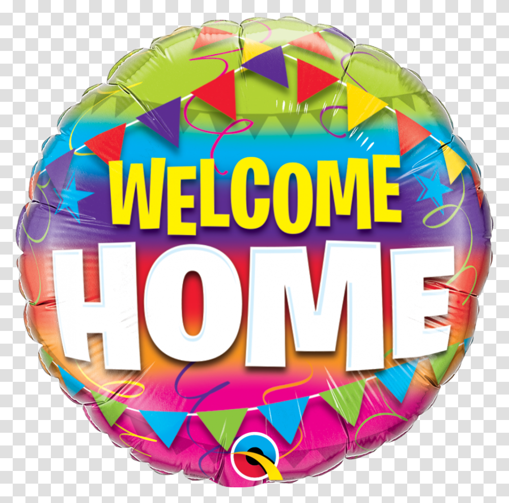 Balloons Welcome Home Foil Balloon, Word, Sphere, Soccer Ball Transparent Png