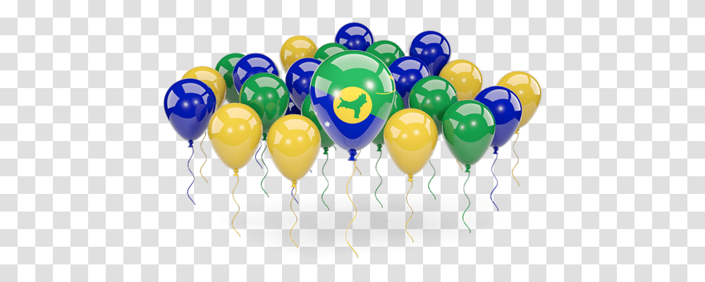 Balloons With Colors Of Flag Trinidad And Tobago Balloons Transparent Png