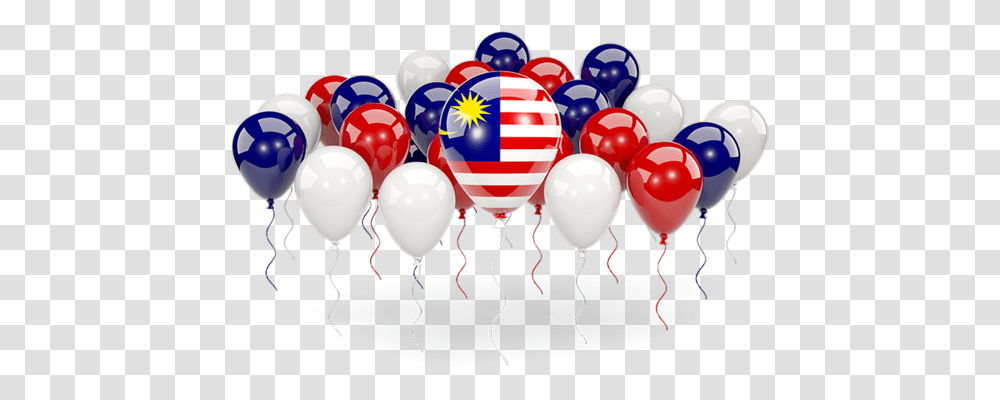 Balloons With Colors Of Flag United Kingdom Balloons Transparent Png