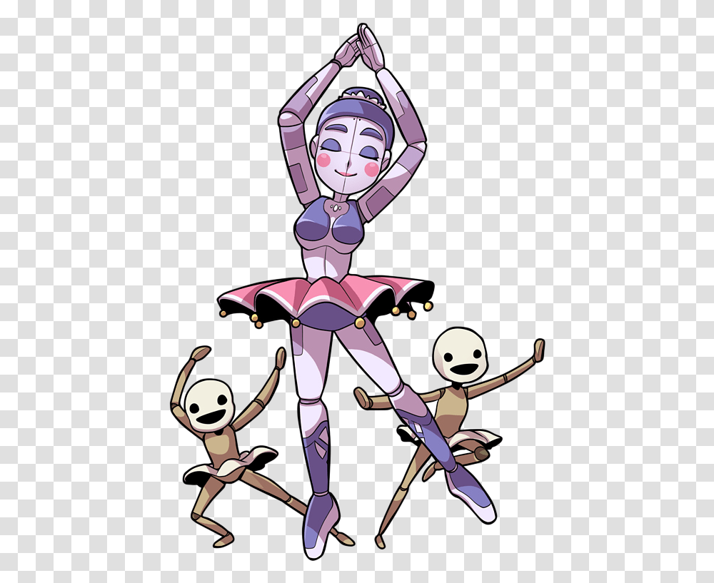 Ballora Full Body Endoskeleton By Ksagamerx Fnaf Sister Location The Living Tombstone, Person, Human, Comics, Book Transparent Png