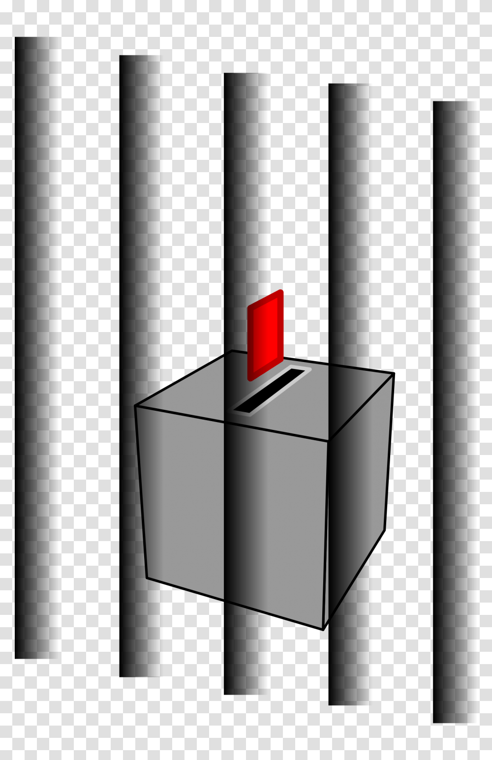 Ballot Box Behind Bars Icons, Paper, Tissue, Paper Towel, Cylinder Transparent Png