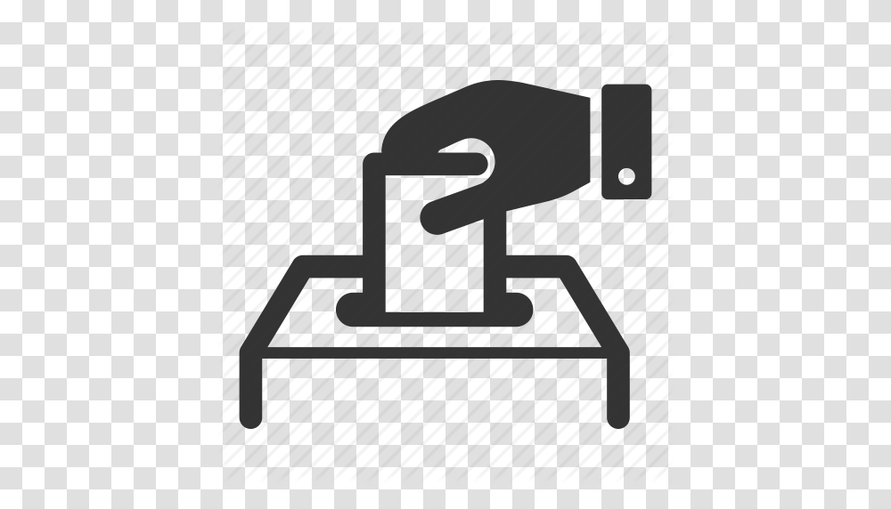 Ballot Box Deposit Elecction Money Ticket Vote Voting Icon, Appliance, Clothes Iron, Adapter, Vacuum Cleaner Transparent Png
