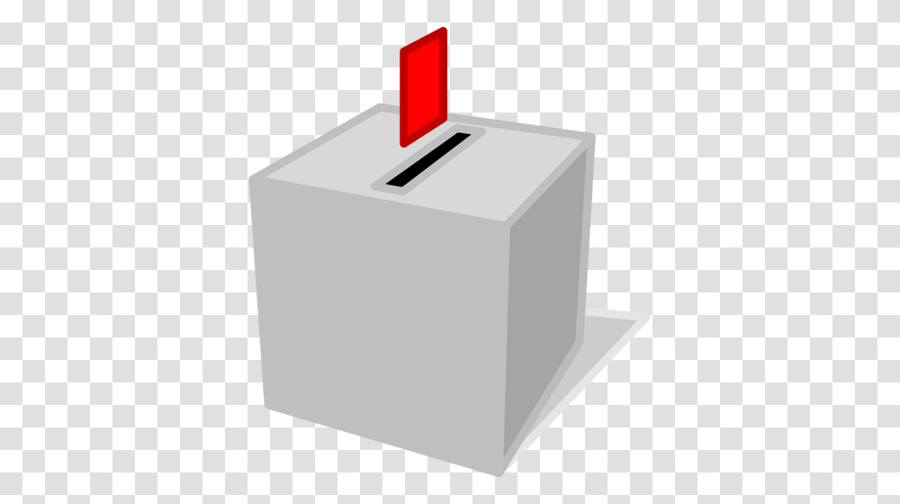 Ballot Box With Ballot Paper Vector Clip Art, Mailbox, Letterbox, Electrical Device Transparent Png