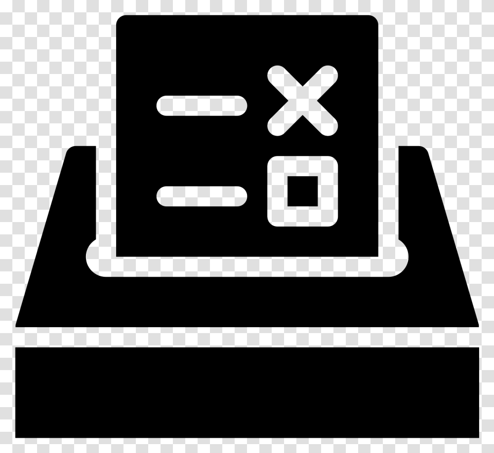 Ballot Icon Free Download Sign, Gray, World Of Warcraft Transparent Png