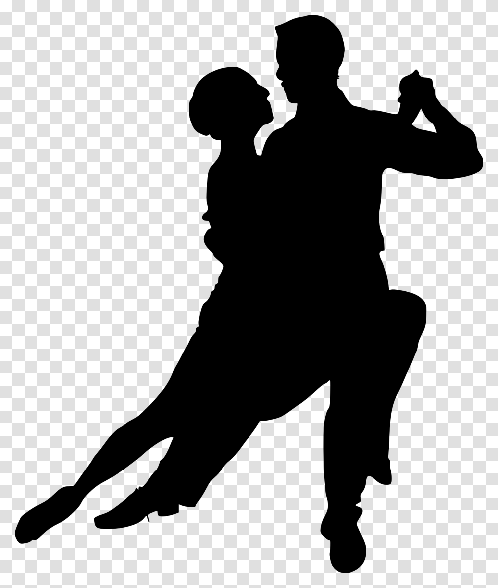 Ballroom Dance Silhouette Latin Dance Salsa Couple Dancing Silhouette, Person, People, Leisure Activities, Dance Pose Transparent Png