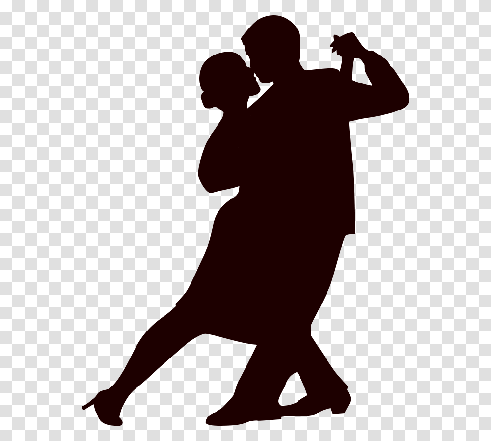 Ballroom Dance Tango Waltz Clip Art Dancing Man And Woman Silhouette, Person, Human, Kneeling, Photography Transparent Png