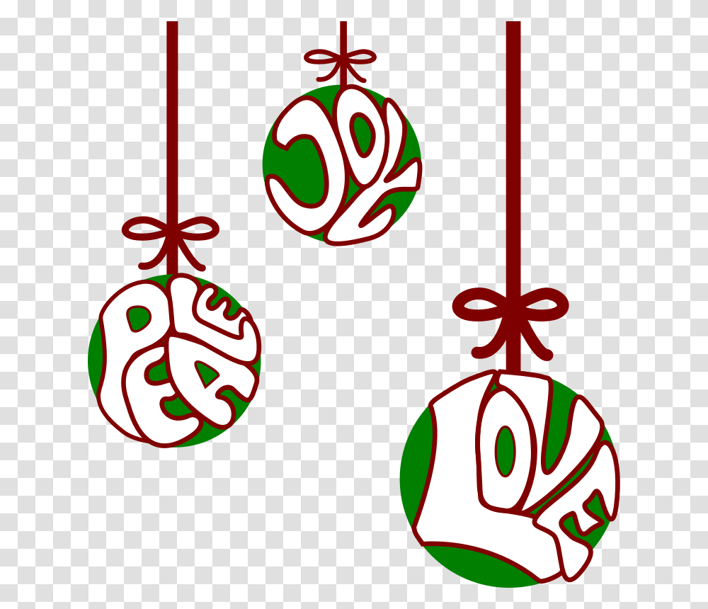 Balls Christian Christmas Decoration Joy Love Peace Love Joy Clipart, Dynamite, Alphabet Transparent Png
