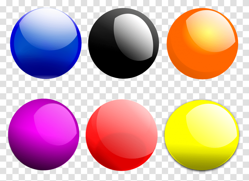 Balls Round Gloss Free Picture Small Ball Clipart, Sphere, Traffic Light, Cylinder, Food Transparent Png