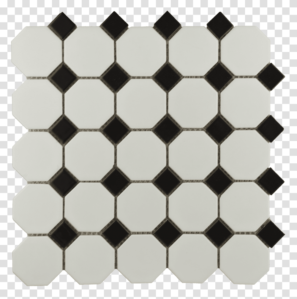 Bally Octagon Black White Mosaic, Soccer Ball, Football, Team Sport, Sports Transparent Png
