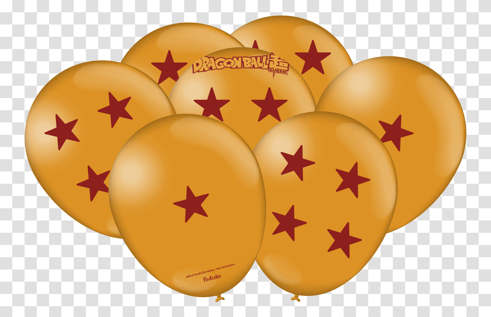 Balo De Ltex Dragon Ball Super 25 Unidades Festcolor Fort Worth's Fourth Logo, Star Symbol, Balloon Transparent Png