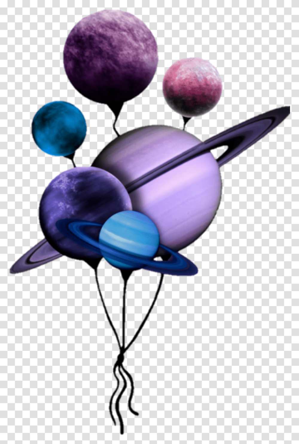Baloes Planetas Planets Balloon Clipart, Outer Space, Astronomy, Universe, Globe Transparent Png