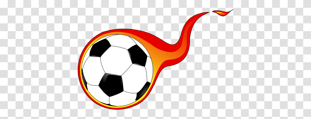 Balon De Futbol Con Fuego Image, Soccer Ball, Football, Team Sport, Sports Transparent Png