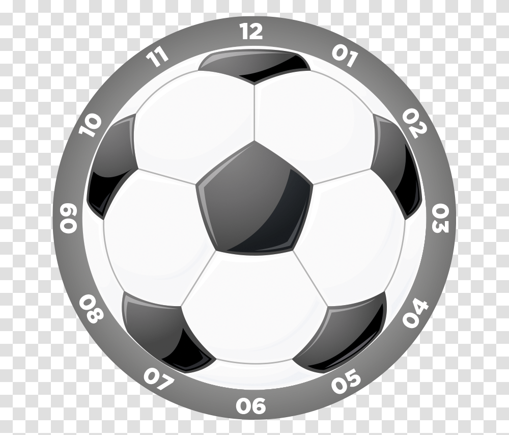 Balon De Futbol Reloj, Soccer Ball, Football, Team Sport, Sports Transparent Png
