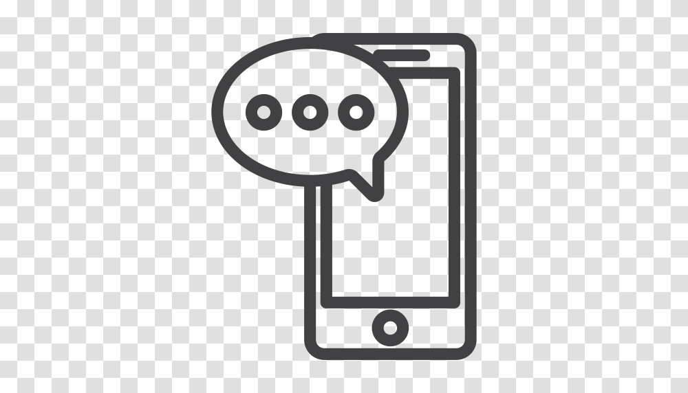 Baloom Cellphone Communication Talk Text Texting Icon, Electronics, Key, Mobile Phone, Cell Phone Transparent Png