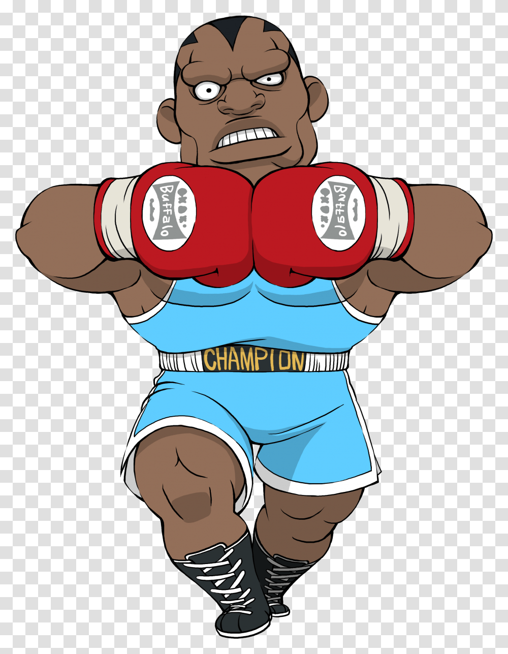 Balrog Chibi Street Fighter Chibi, Person, Human, Boxing, Sport Transparent Png