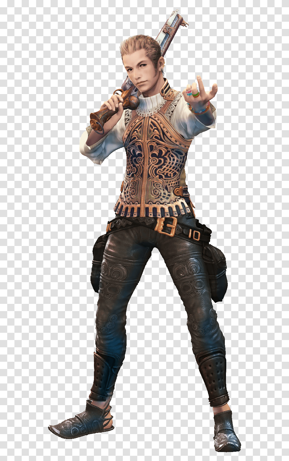 Balthier Final Fantasy Xii, Skin, Person, Human, Tattoo Transparent Png