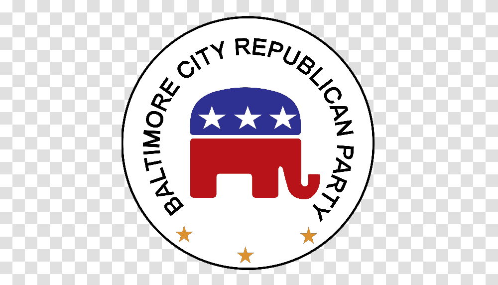 Baltimore City Gop, Logo, Label Transparent Png