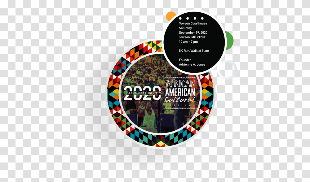 Baltimore County African American Cultural Festival Circle, Label, Text, Poster, Advertisement Transparent Png
