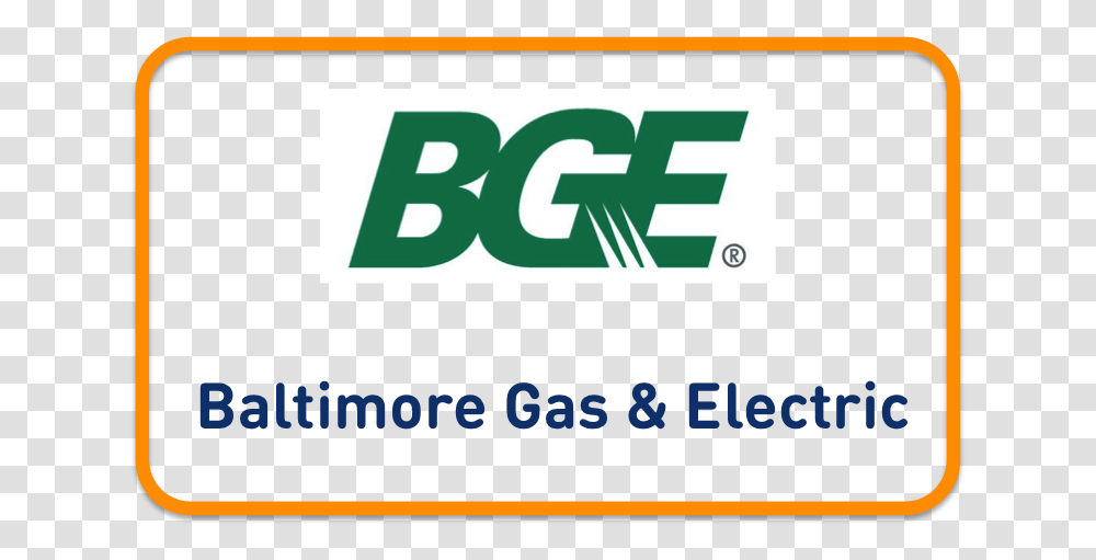 Baltimore Gas And Electric, Logo, Word Transparent Png