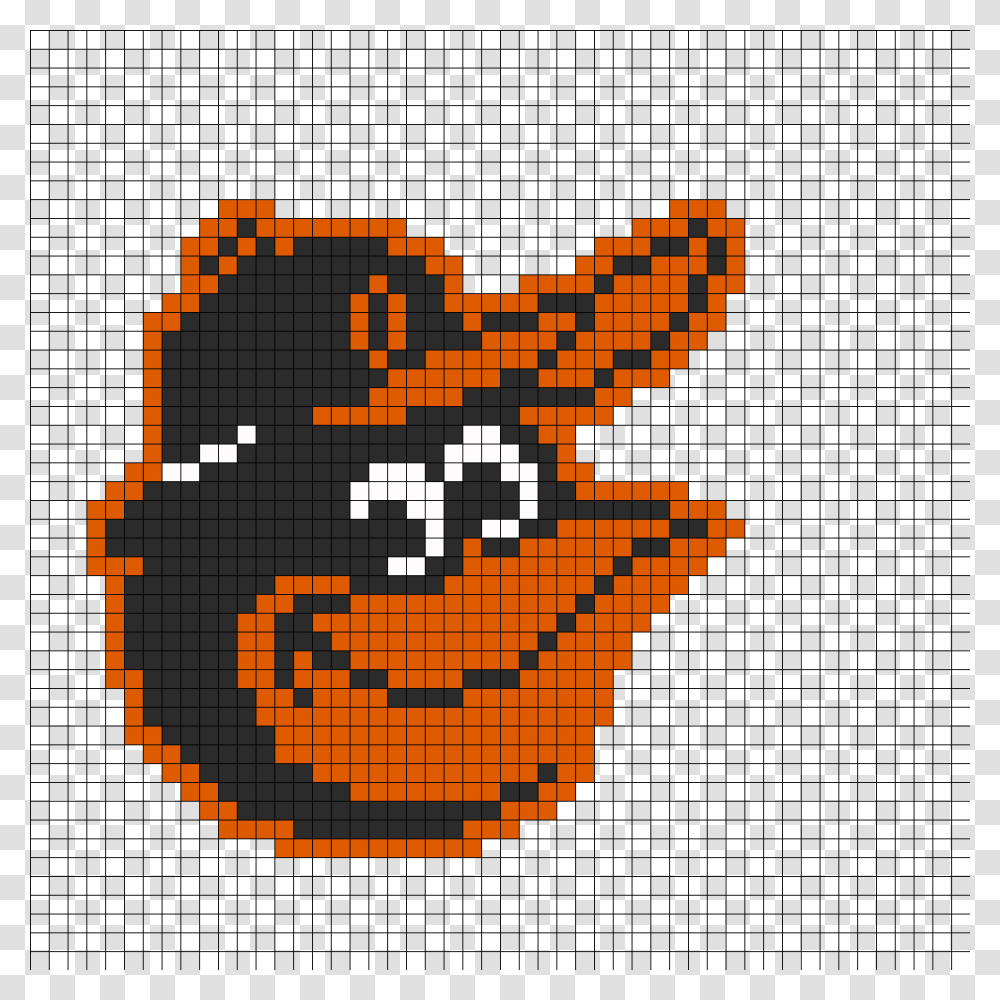Baltimore Oriole S Bird Mascot Baltimore Orioles Pixel Art, Rug, Pac Man Transparent Png