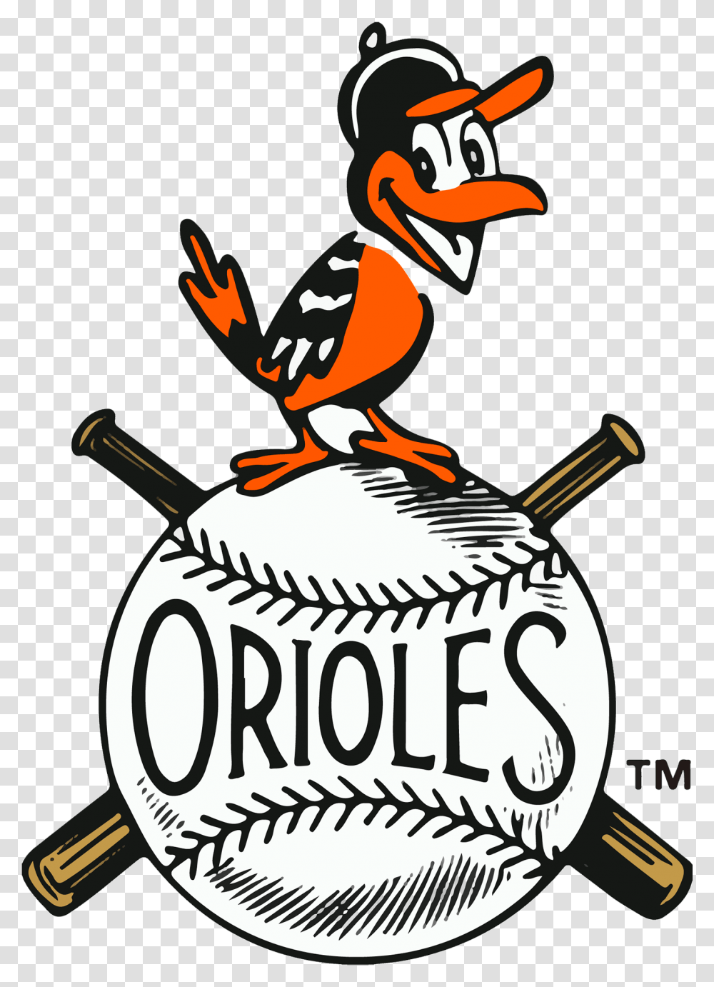 Baltimore Orioles Logo Baltimore Orioles Old Logo, Team Sport, Sports, Baseball, Softball Transparent Png