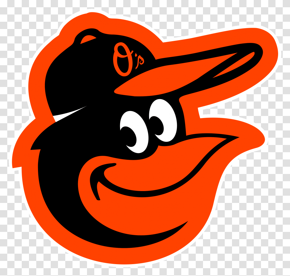Baltimore Orioles Logos History Team And Primary Emblem Baltimore Orioles Logo, Text, Label, Graphics, Art Transparent Png