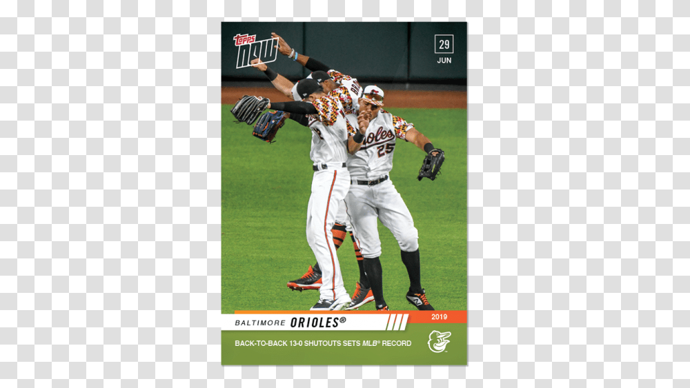 Baltimore Orioles Mlb Topps Now Card College Baseball, Person, Human, People, Athlete Transparent Png