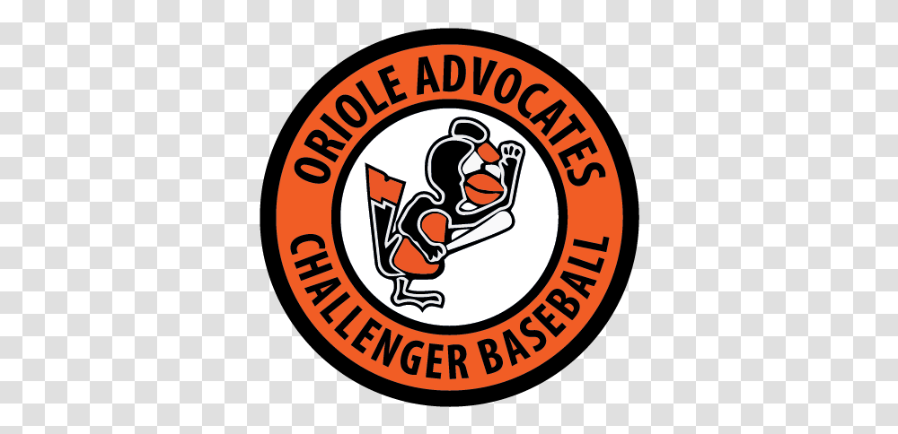 Baltimore Orioles Oriole Advocates Challenger Baseball Original Buffalo Wings, Label, Text, Word, Logo Transparent Png