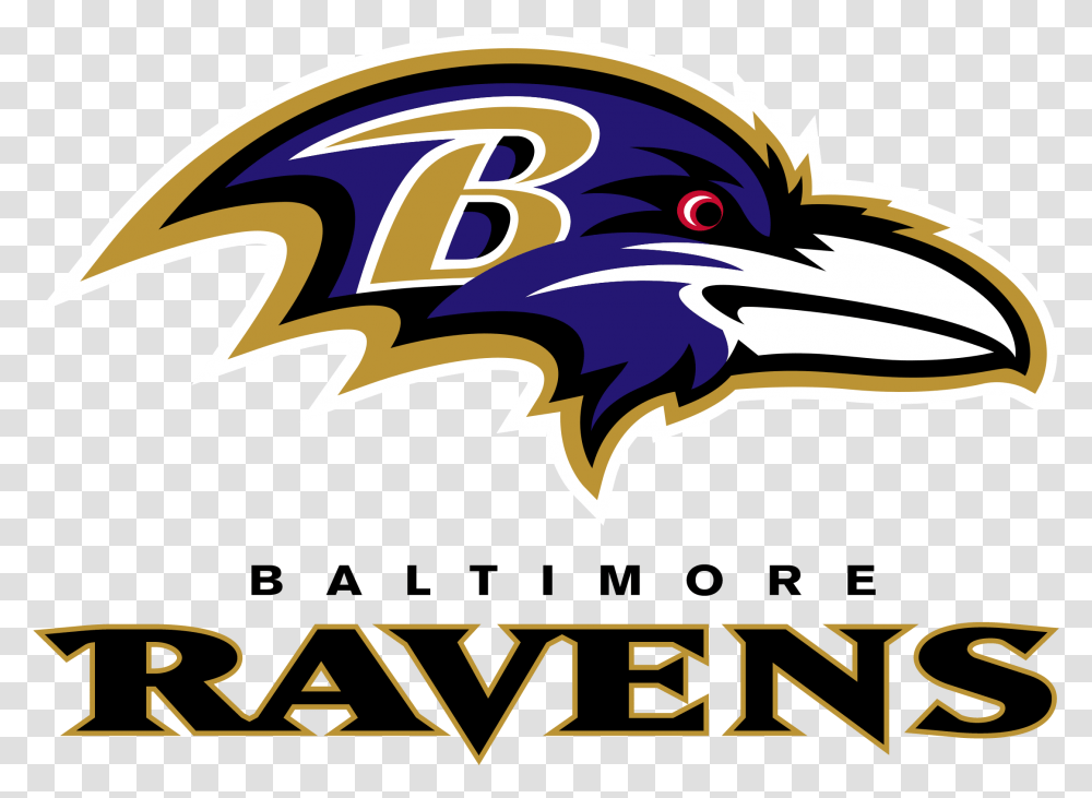 Baltimore Ravens Football Logo Baltimore Ravens Logo Text, Label Transparent Png