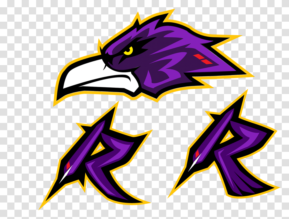 Baltimore Ravens Logo Concepts On Behance, Dragon, Purple Transparent Png