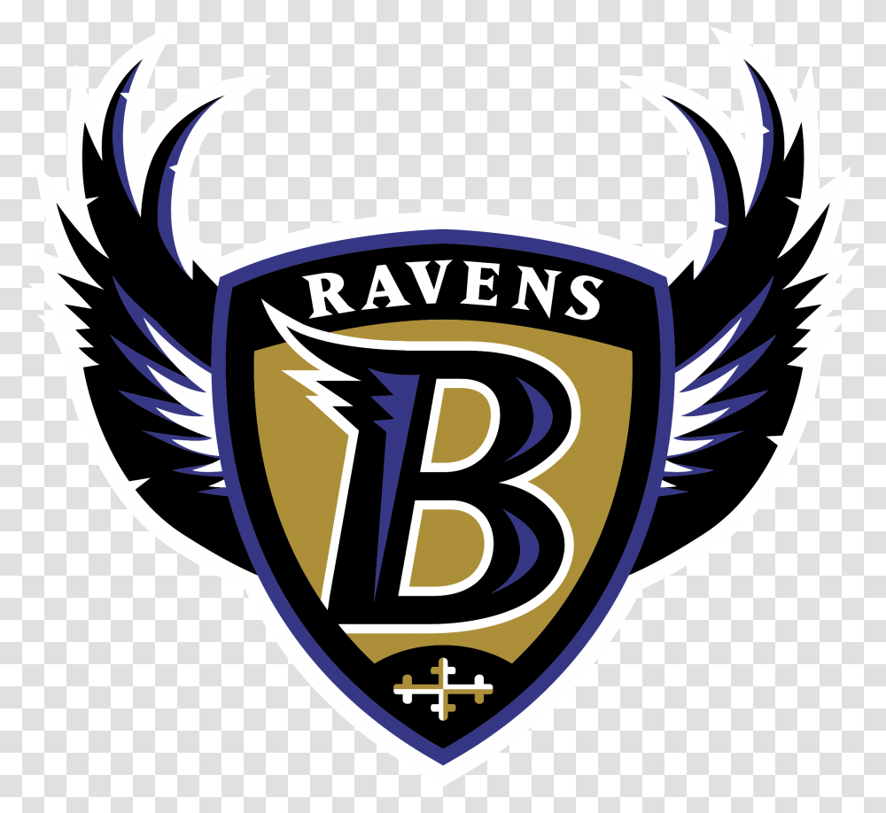 Baltimore Ravens Logo, Emblem, Trademark Transparent Png