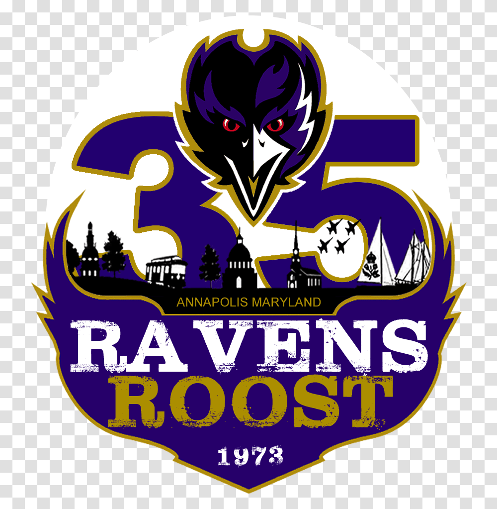 Baltimore Ravens, Logo, Label Transparent Png