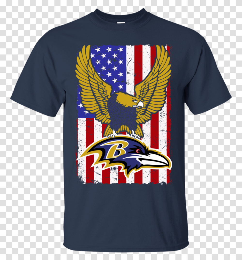 Baltimore Ravens Shirts Flag Usa Ravens Logo Team T Gucci Mickey Mouse Tee Shirt, Apparel, T-Shirt, Person Transparent Png