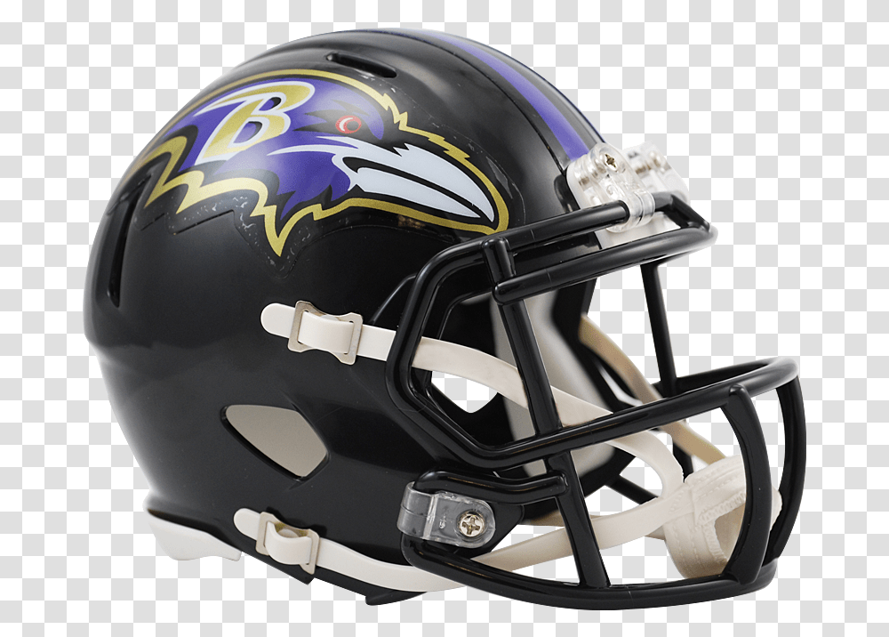 Baltimore Ravens Speed Mini Helmet Ravens Football Helmet, Apparel, Team Sport, Sports Transparent Png