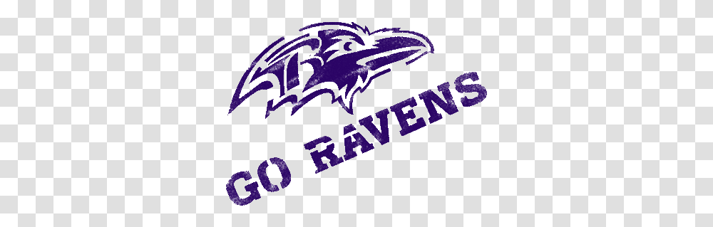 Baltimore Ravens Spray Chalked Logo For Nfl Football Fans Baltimore Ravens Game Day, Symbol, Text, Batman Logo, Trademark Transparent Png